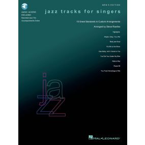 Jazz Tracks For Singers Men's Edition BK/CD