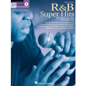 R & B Super Hits Pro Vocal Men's Edition Volume 6 BK/CD