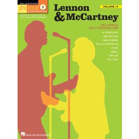 Lennon & McCartney Pro Vocal Male Or Female Volume 19