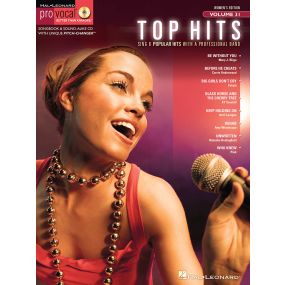 Top Hits Pro Vocal Women's Edition Volume 31 BK/CD