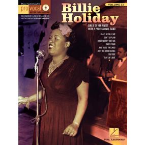 Billie Holiday Pro Vocal Women's Edition Volume 33 BK/CD