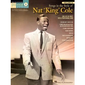 Songs in the Style of Nat King Cole Pro Vocal Men's Edition Volume 45 BK/CD