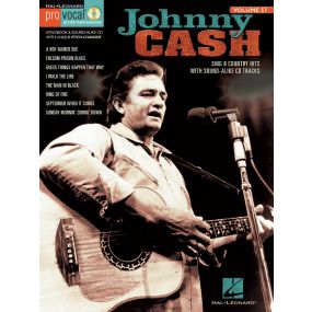Johnny Cash Pro Vocal Men's Edition Volume 57 Bk/Cd