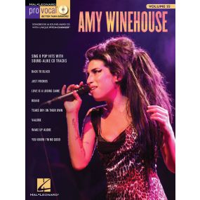 Amy Winehouse Pro Vocal Women's Edition Volume 55 Bk/Cd