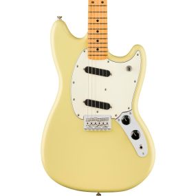 Fender Player II Mustang, Maple Fingerboard in Hialeah Yellow