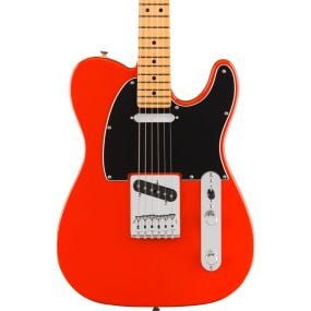 Fender Player II Telecaster, Maple Fingerboard in Coral Red