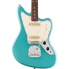 Fender Player II Jaguar, Rosewood Board in Aquatone Blue