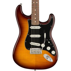 Fender Player Stratocaster Plus Top, Pau Ferro Fingerboard in Tobacco Sunburst