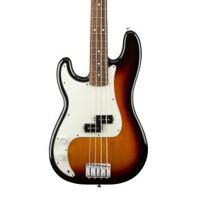 Fender Player Precision Bass Left-Handed, Pau Ferro Fingerboard in 3-Color Sunburst