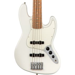 Fender Player Jazz Bass V, Pau Ferro Fingerboard in Polar White