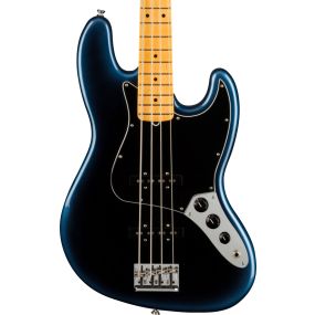 Fender American Professional II Jazz Bass, Maple Fingerboard in Dark Night