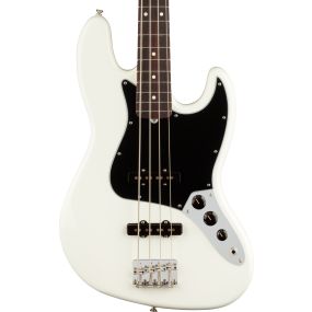 Fender American Performer Jazz Bass, Rosewood Fingerboard in Arctic White