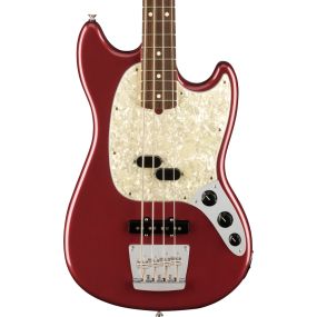 Fender American Performer Mustang Bass, Rosewood Fingerboard in Aubergine