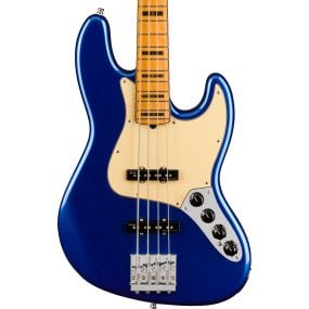 Fender American Ultra Jazz Bass, Maple Fingerboard in Cobra Blue