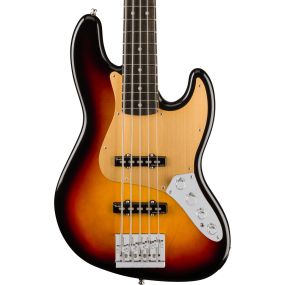 Fender American Ultra II Jazz Bass V, Ebony Fingerboard in Ultraburst