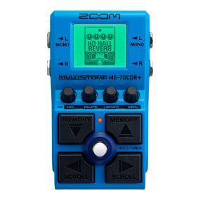 Zoom MS-70CDR+ MultiStomp Chorus / Delay / Reverb Pedal