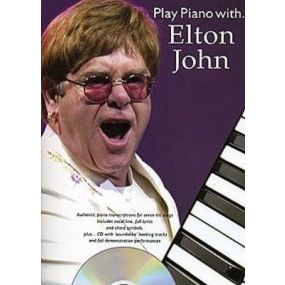 PLAY PIANO WITH ELTON JOHN BK/CD