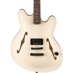 Fender Tom DeLonge Starcaster in Satin Olympic White