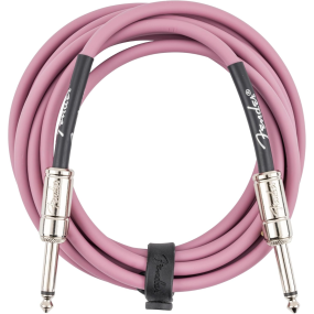 Fender Contour 10' Instrument Cable in Burgundy Mist