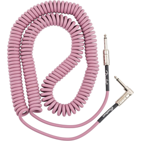Fender Contour™ Series 30'  Coil Instrument Cable in Burgundy Mist