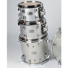 Yamaha Absolute Hybrid Maple Series 3 Piece Tom Pack in Silver Sparkle