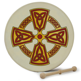 Waltons 12" Kilkenny Cross Bodhran Pack And Beat And DVD
