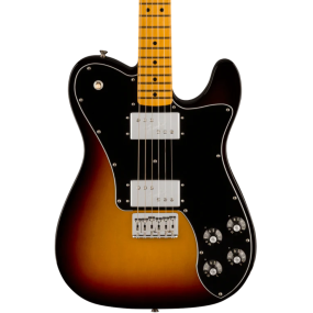 Fender American Vintage II 1975 Telecaster Deluxe, Maple Fingerboard in 3-Color Sunburst