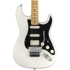 Fender Player Stratocaster with Floyd Rose, Maple Fingerboard in Polar White