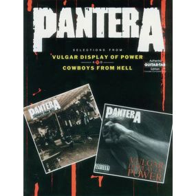 Pantera Vulgar Display of Power and Cowboys from Hell Recorded Version Guitar Tab