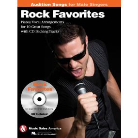Rock Favorites Audition Songs For Male Singers BK/CD
