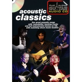 Play Along Guitar Acoustic Classics Book & CD 