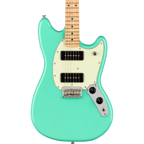 Fender Player Mustang 90, Maple Fingerboard in Sea Foam Green