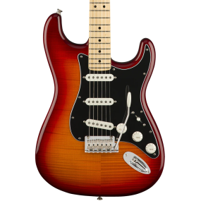 Fender Player Stratocaster Plus Top, Maple Fingerboard in Aged Cherry Burst