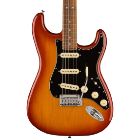 Fender Player Plus Stratocaster, Pau Ferro Fingerboard in Sienna Sunburst