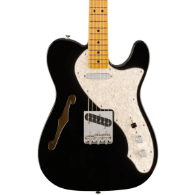 Fender Vintera II '60s Telecaster Thinline, Maple Fingerboard in Black