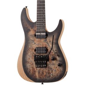 Schecter Reaper 6 FR S Electric Guitar in Satin Charcoal Burst