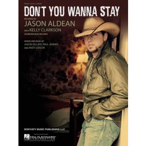 Dont You Wanna Stay PVG Single Sheet