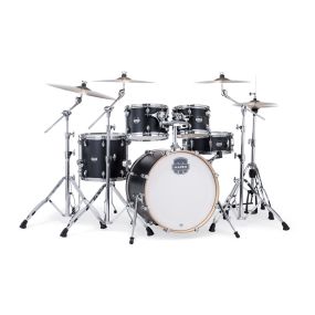 Mapex Mars Maple 4 Piece Fusion Shell Pack in Matte Black