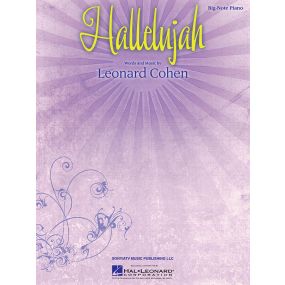 Hallelujah Big Note Piano S/S