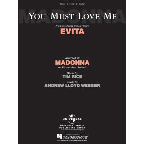 You Must Love Me From Evita PVG S/S