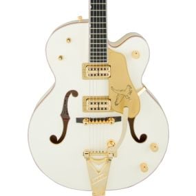 Gretsch G6136T-59 Vintage Select Edition '59 Falcon with Bigsby, TV Jones Pickups in Vintage White Lacquer