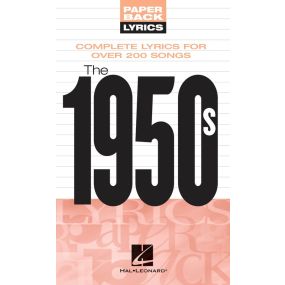 Paperback Lyrics The 1950s