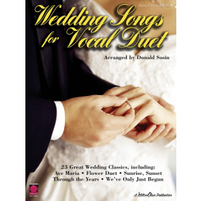 Wedding Songs for Vocal Duet PVG