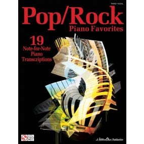 Pop Rock Piano Favorites 19 Note For Note Piano Transcriptions