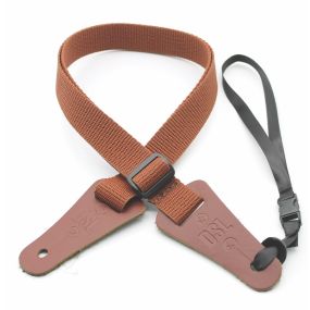 DSL 25UKPOLY Series Ukulele Weaving Strap in Brown