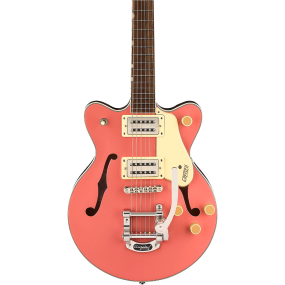 Gretsch G2655T Streamliner Center Block Jr. Double Cut with Bigsby in Coral