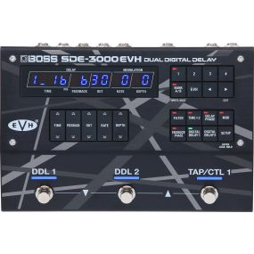BOSS SDE3000EVH Dual Digital Delay Pedal