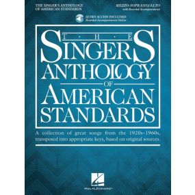 The Singers Anthology of American Standards Mezzo-Soprano & Belter Edition BK/OLA