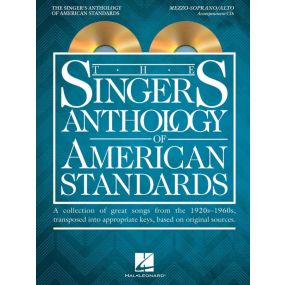 The Singer's Anthology of American Standards Mezzo Soprano Accompaniment CDs