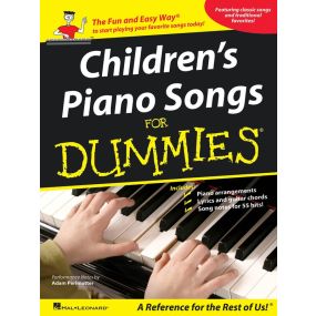 Children's Piano Songs For Dummies PVG